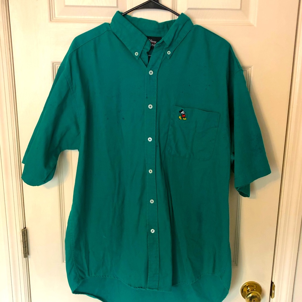 Vintage Disney Original Short Sleeve Button Down